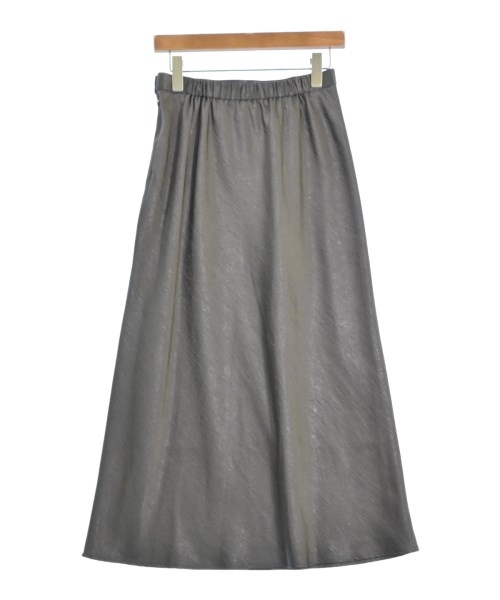 green label relaxing（グリーンレーベルリラクシング）ロング・マキシ丈スカート グレー サイズ:-(M位) レディース/2200613987080