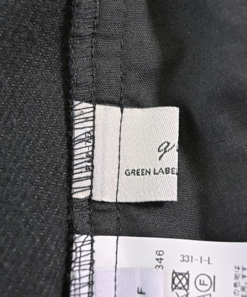 green label relaxing（グリーンレーベルリラクシング）ロング・マキシ丈スカート 黒 サイズ:F レディース/2200613987097