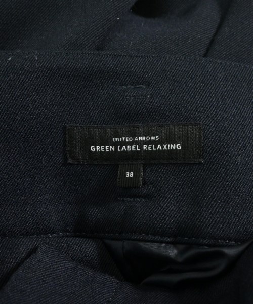 green label relaxing（グリーンレーベルリラクシング）ひざ丈スカート 紺 サイズ:38(M位) レディース/2200615492032