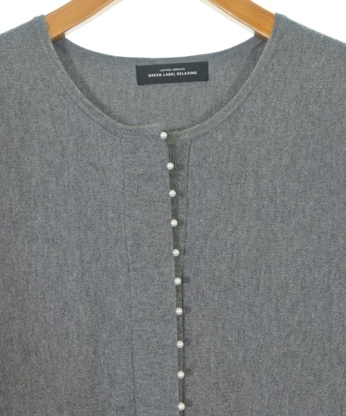 green label relaxing（グリーンレーベルリラクシング）カーディガン グレー サイズ:-(L位) レディース/2200617843115