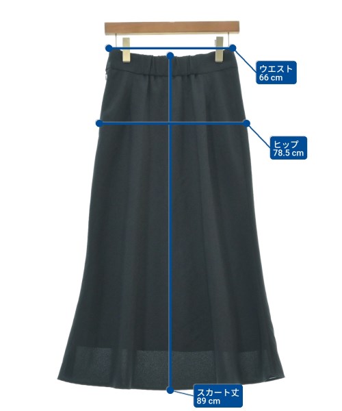 green label relaxing（グリーンレーベルリラクシング）ロング・マキシ丈スカート 紺 サイズ:38(M位) レディース/2200617843122