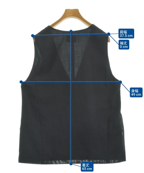 green label relaxing（グリーンレーベルリラクシング）ベスト 黒 サイズ:-(M位) レディース/2200617986102