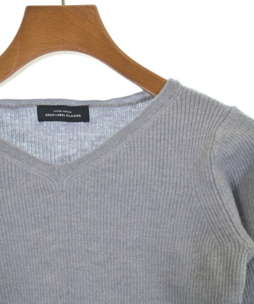 green label relaxing（グリーンレーベルリラクシング）ニット・セーター グレー サイズ:-(XS位) レディース/2200619197063
