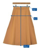 green label relaxing（グリーンレーベルリラクシング）ロング・マキシ丈スカート オレンジ サイズ:36(S位) レディース/2200599961029