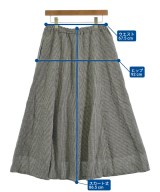green label relaxing（グリーンレーベルリラクシング）ロング・マキシ丈スカート 白 サイズ:-(M位) レディース/2200595901067