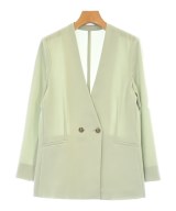 green label relaxing（グリーンレーベルリラクシング）ノーカラージャケット 緑 サイズ:38(M位) レディース/2200600229117