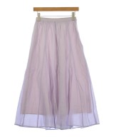 green label relaxing（グリーンレーベルリラクシング）ロング・マキシ丈スカート 紫 サイズ:36(S位) レディース/2200593503041