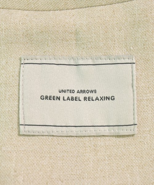 green label relaxing（グリーンレーベルリラクシング）ジャケット ベージュ サイズ:F レディース/2200603902017