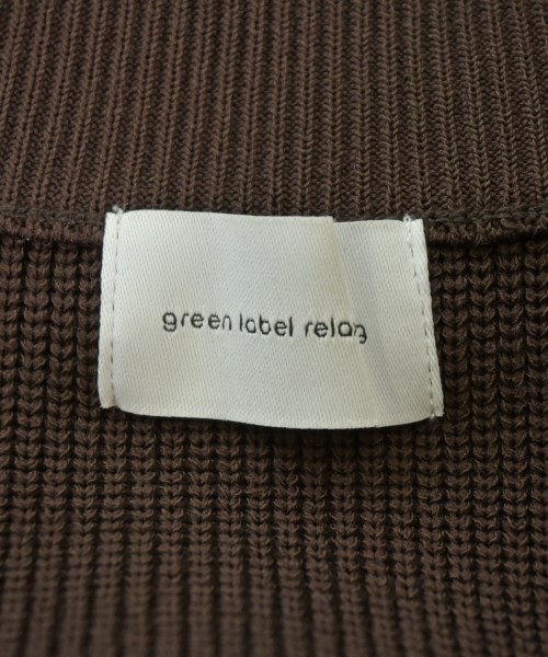 green label relaxing（グリーンレーベルリラクシング）ベスト/ノースリーブ 茶 サイズ:F レディース/2200605560048