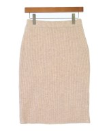 green label relaxing（グリーンレーベルリラクシング）ひざ丈スカート ベージュ サイズ:-(M位) レディース/2200607467055