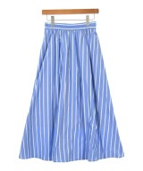 green label relaxing（グリーンレーベルリラクシング）ロング・マキシ丈スカート 青 サイズ:36(S位) レディース/2200605986091