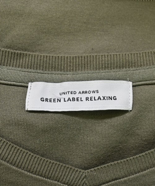 green label relaxing（グリーンレーベルリラクシング）ニット・セーター カーキ サイズ:F レディース/2200604878090