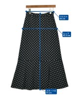 green label relaxing（グリーンレーベルリラクシング）ロング・マキシ丈スカート 黒 サイズ:-(M位) レディース/2200609265048