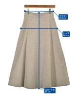 green label relaxing（グリーンレーベルリラクシング）ロング・マキシ丈スカート ベージュ サイズ:36(S位) レディース/2200604177018