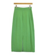 green label relaxing（グリーンレーベルリラクシング）ロング・マキシ丈スカート 緑 サイズ:36(S位) レディース/2200668824040