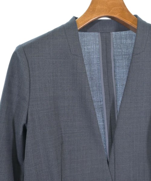 green label relaxing（グリーンレーベルリラクシング）ノーカラージャケット グレー サイズ:36(S位) レディース/2200668973021