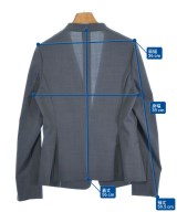 green label relaxing（グリーンレーベルリラクシング）ノーカラージャケット グレー サイズ:36(S位) レディース/2200668973021