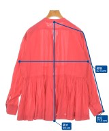 green label relaxing（グリーンレーベルリラクシング）ブラウス 赤 サイズ:F レディース/2200670519095