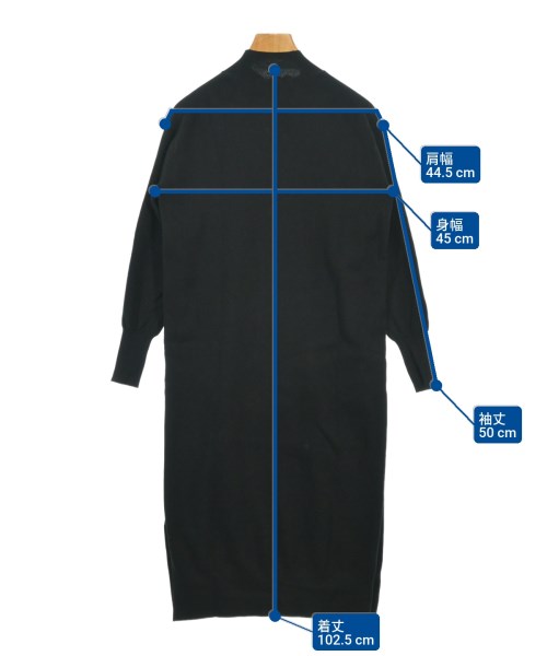 green label relaxing（グリーンレーベルリラクシング）ワンピース 黒 サイズ:F レディース/2200667383128