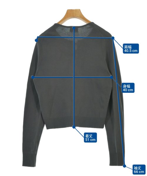 green label relaxing（グリーンレーベルリラクシング）カーディガン グレー サイズ:-(M位) レディース/2200668000048