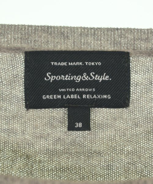 green label relaxing（グリーンレーベルリラクシング）ニット・セーター グレー サイズ:38(M位) レディース/2200669359091