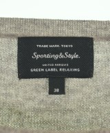 green label relaxing（グリーンレーベルリラクシング）ニット・セーター グレー サイズ:38(M位) レディース/2200669359091
