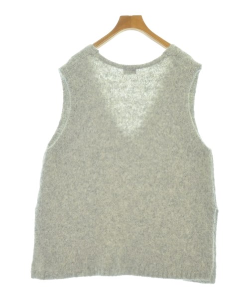green label relaxing（グリーンレーベルリラクシング）ベスト/ノースリーブ グレー サイズ:F レディース/2200669487053