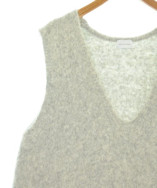 green label relaxing（グリーンレーベルリラクシング）ベスト/ノースリーブ グレー サイズ:F レディース/2200669487053