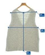 green label relaxing（グリーンレーベルリラクシング）ベスト/ノースリーブ グレー サイズ:F レディース/2200669487053