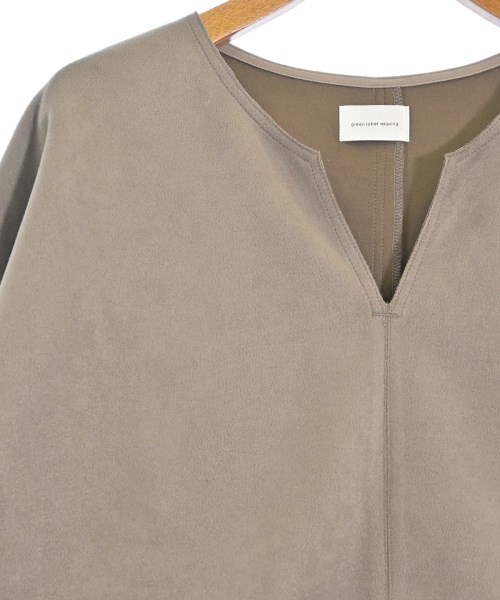 green label relaxing（グリーンレーベルリラクシング）カジュアルシャツ 茶 サイズ:F レディース/2200669568059