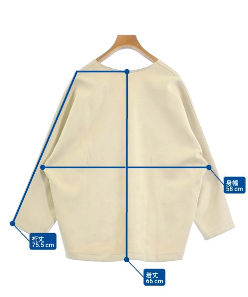 green label relaxing（グリーンレーベルリラクシング）カジュアルシャツ ベージュ サイズ:F レディース/2200669568066