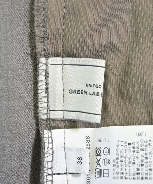 green label relaxing（グリーンレーベルリラクシング）スラックス グレー サイズ:38(M位) レディース/2200670945023