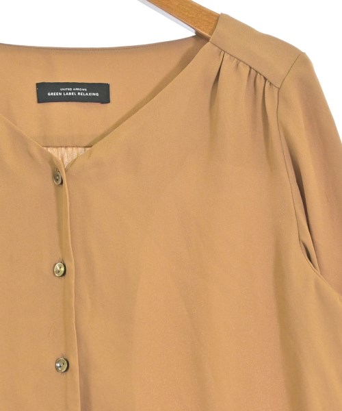 green label relaxing（グリーンレーベルリラクシング）カジュアルシャツ ベージュ サイズ:-(L位) レディース/2200673023056