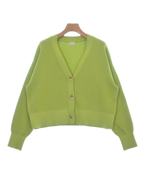 green label relaxing(グリーンレーベルリラクシング)カーディガン 緑 サイズ:F/2200673176042