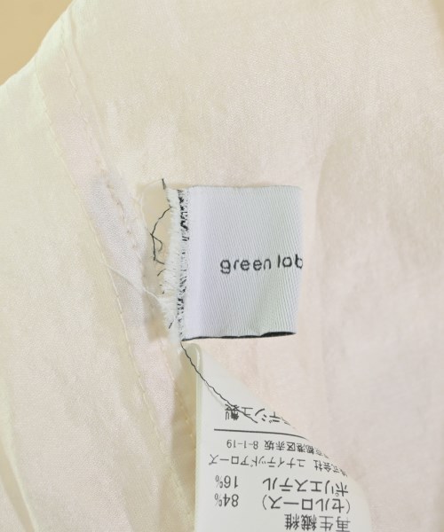 green label relaxing（グリーンレーベルリラクシング）カジュアルシャツ 白 サイズ:F レディース/2200673176059
