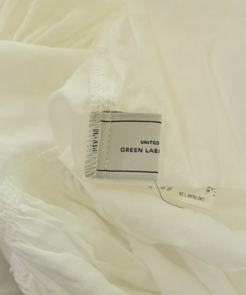 green label relaxing（グリーンレーベルリラクシング）ブラウス 白 サイズ:F レディース/2200669796063