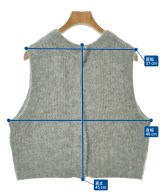 green label relaxing（グリーンレーベルリラクシング）ベスト グレー サイズ:F レディース/2200670829163