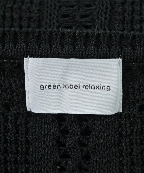 green label relaxing（グリーンレーベルリラクシング）カーディガン 黒 サイズ:F レディース/2200670829194
