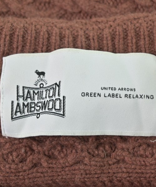 green label relaxing（グリーンレーベルリラクシング）ニット・セーター ピンク サイズ:-(XL位) レディース/2200673403049