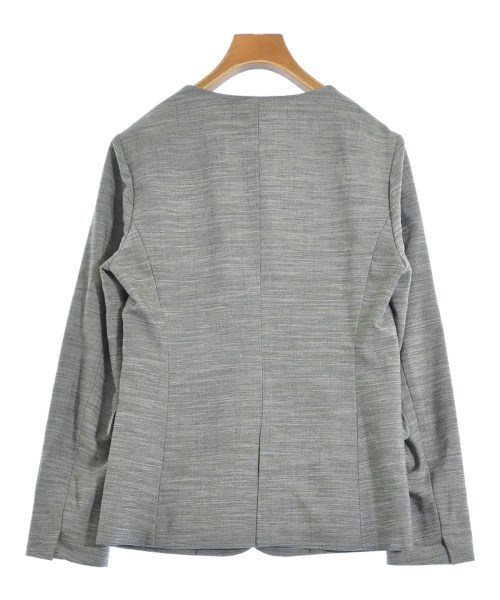 green label relaxing（グリーンレーベルリラクシング）ノーカラージャケット グレー サイズ:40(M位) レディース/2200673557025