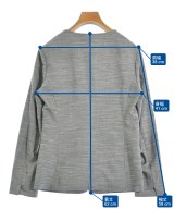 green label relaxing（グリーンレーベルリラクシング）ノーカラージャケット グレー サイズ:40(M位) レディース/2200673557025