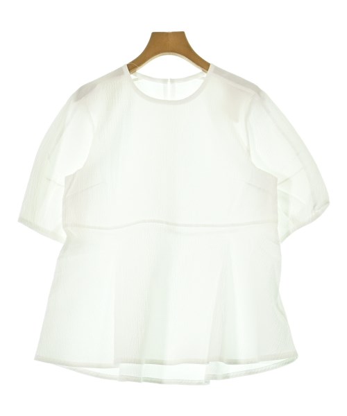 green label relaxing(グリーンレーベルリラクシング)ブラウス 白 サイズ:F/2200668326025