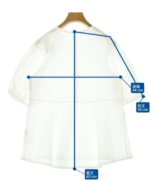 green label relaxing（グリーンレーベルリラクシング）ブラウス 白 サイズ:F レディース/2200668326025