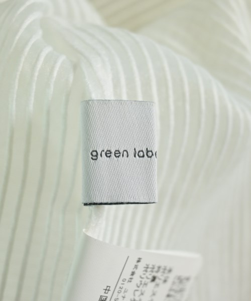 green label relaxing（グリーンレーベルリラクシング）カジュアルシャツ 白 サイズ:F レディース/2200667518179