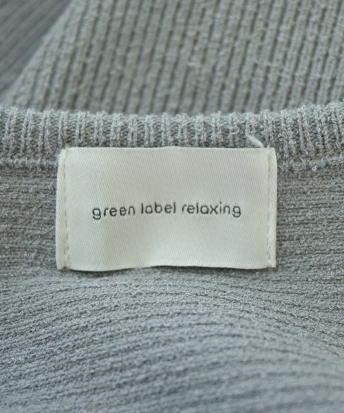 green label relaxing（グリーンレーベルリラクシング）ニット・セーター グレー サイズ:F レディース/2200669034042