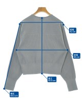 green label relaxing（グリーンレーベルリラクシング）ニット・セーター グレー サイズ:F レディース/2200669034042