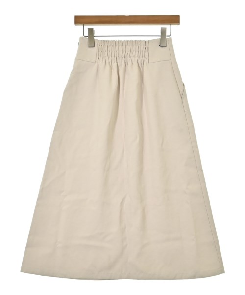 green label relaxing（グリーンレーベルリラクシング）ロング・マキシ丈スカート 白 サイズ:38(M位) レディース/2200670663071