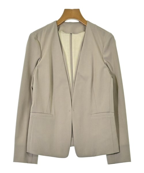 green label relaxing(グリーンレーベルリラクシング)ノーカラージャケット ベージュ サイズ:38(M位)/2200673327031