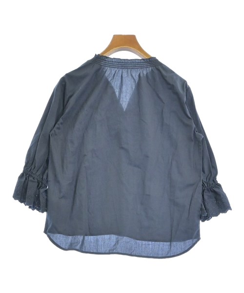 green label relaxing（グリーンレーベルリラクシング）ブラウス 紺 サイズ:155(XL位) レディース/2200671325022