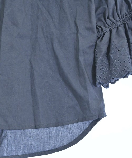 green label relaxing（グリーンレーベルリラクシング）ブラウス 紺 サイズ:155(XL位) レディース/2200671325022